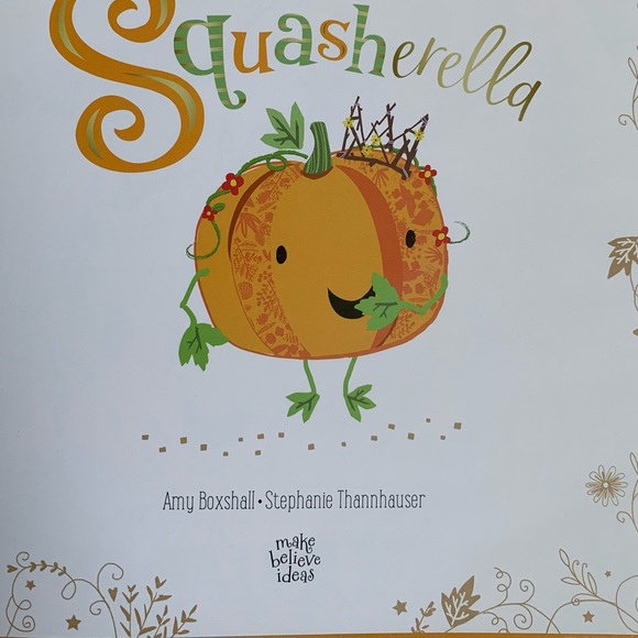 New Squasherella Halloween Children’s Hardcover Book With Necklace🎃 - Picture 7 of 13